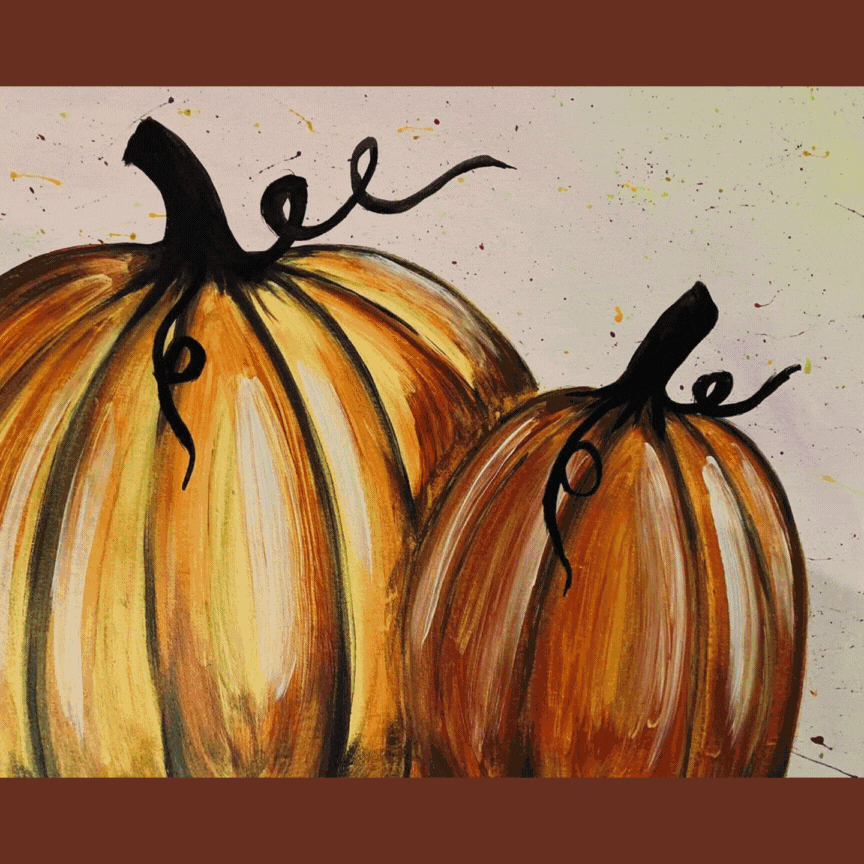 Glowing Pumpkins